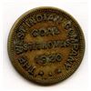Image 1 : West Indian Coal Company Tally Token, St. Thomas, 1920