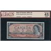 Image 1 : Bank of Canada $2, 1954 - Devil's Face