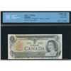 Image 1 : Bank of Canada $1, 1973 - Replacement