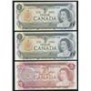 Image 2 : Bank of Canada $1 & $2 Autographed Multi-Coloured Trio