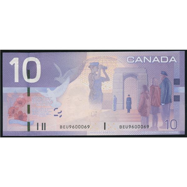 Bank of Canada $10, 2004 - Rotator Radar