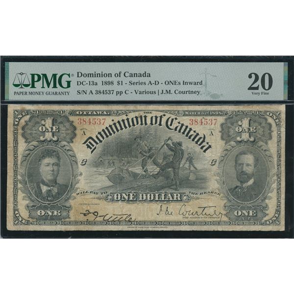 Dominion of Canada $1, 1898