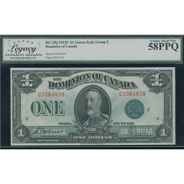Dominion of Canada $1, 1923