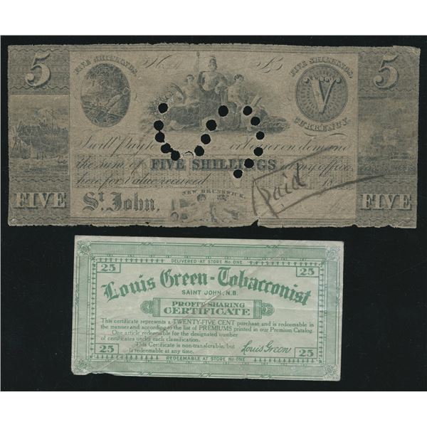 Saint John, New Brunswick - Lot of 2