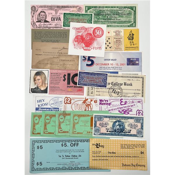 Canadian Scrip - Lot of 105