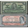 Image 4 : Bank of Canada Collection of 5 Banknotes