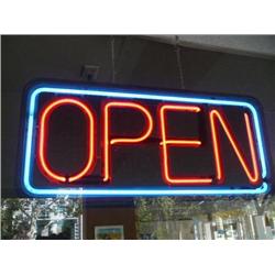 Neon Open Sign