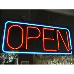 Neon Open Sign