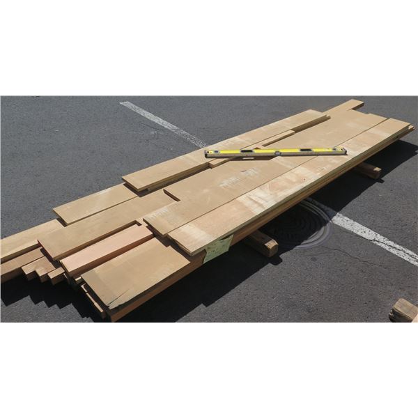 Multiple Mix Lumber Fir, Poplar, African Mahogany, Accoya Lengths, Misc Sizes to 144"L