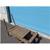 Image 2 : Authentic Vintage Rustic Industrial Railroad Factory Cart w/ Cast Iron & Steel Wheels & Hardware 48"