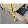 Image 8 : Authentic Vintage Rustic Industrial Railroad Factory Cart w/ Cast Iron & Steel Wheels & Hardware 48"