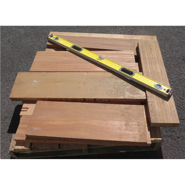 Multiple Mix Lumber African Mahogany, Fir, LVL Core Lengths, Misc Sizes to 47"L