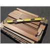 Image 2 : Multiple Mix Lumber White Oak, African Mahogany, Sapele Lengths, Misc Sizes to 51"L