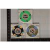 Image 1 : 3 CASINO DE MEXICO CASINO CHIPS: 10,000, 20,000 &
