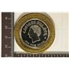Image 2 : CASINO $10 SILVER TOKEN (UNC) CAESARS PALACE