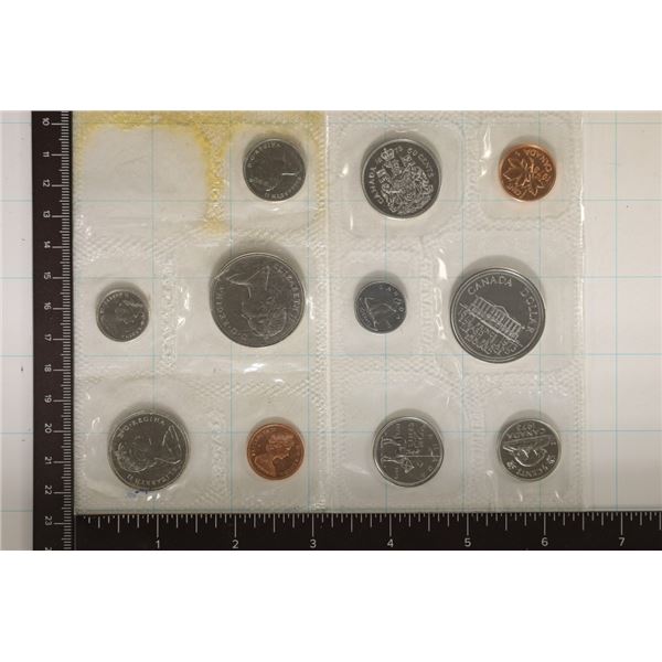 1968  PARTIAL NO QUARTER & 1973 CANADA UNC SETS IN