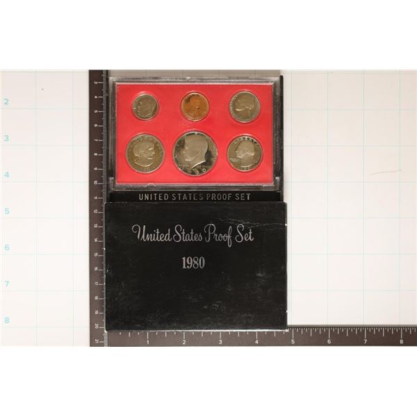 1980 US PROOF SET (WITH BOX)