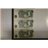 Image 1 : 3-1960'S/70'S BANK OF ENGLAND 1 POUND BILLS