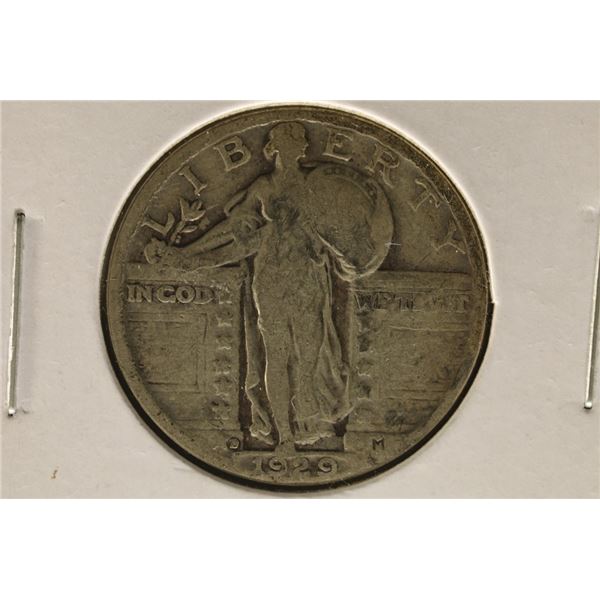 1929-D SILVER STANDING LIBERTY QUARTER