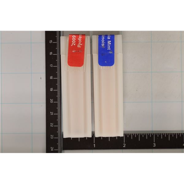 2009-P & D SOLID DATE 50 CENT ROLLS OF LINCOLN