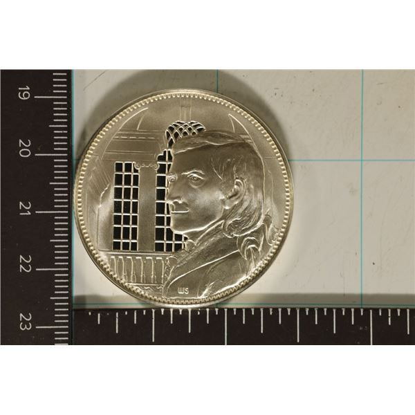 1.12 OZ. PF STERLING SILVER ROUND: MEDAL OF THE