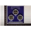 Image 1 : 2006-P/D/S SOUTH DAKOTA STATE QUARTER SET IN HARD