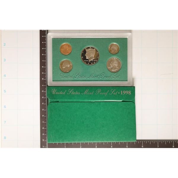 1998 US PROOF SET (WITH BOX)