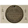 Image 1 : 1864-A PRUSSIA SILVER 1 SILBER GROSCHEN .0156