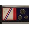Image 1 : 1976 US 3 COIN BICENTENNIAL SILVER PROOF SET