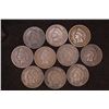Image 1 : 10 ASSORTED INDIAN HEAD CENTS: 1891-1907