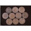 Image 2 : 10 ASSORTED INDIAN HEAD CENTS: 1891-1907