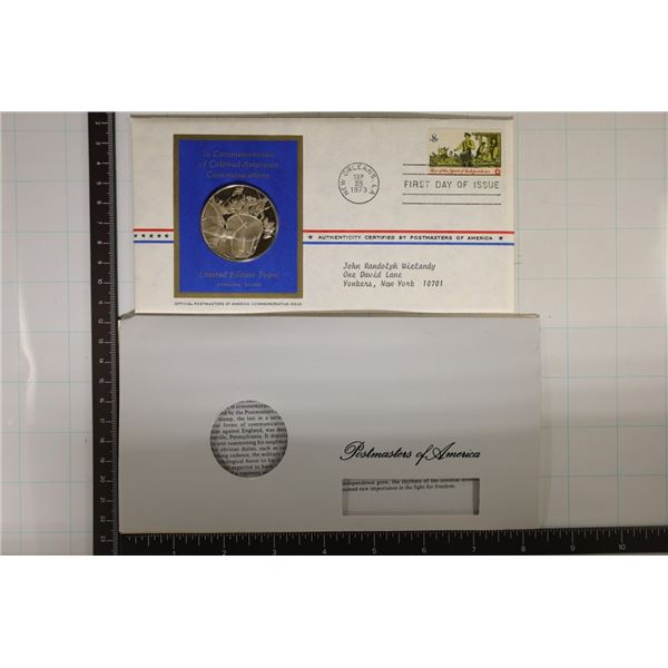 .8 OZ. PROOF STERLING SILVER ROUND IN FDC. IN