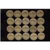 Image 2 : 20 ASSORTED 35% SILVER JEFFERSON WAR NICKELS: 1942