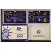 Image 1 : 2003 US PROOF SET (WITH BOX) & CERTIFICATE