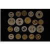 Image 1 : 20 ASSORTED METAL TRANSPORTATION TOKENS: