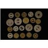 Image 2 : 20 ASSORTED METAL TRANSPORTATION TOKENS:
