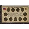 Image 2 : 11-35% SILVER JEFFERSON WAR NICKELS IN CARD
