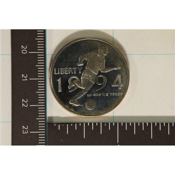 1994-P US PROOF "OLYMPIC SOCCER" HALF DOLLAR IN