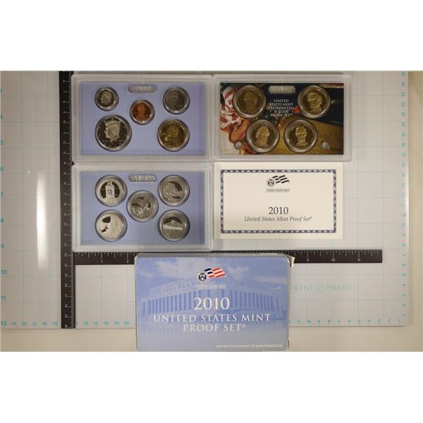 2010 US PROOF SET (WITH BOX) & CERTIFICATE 14