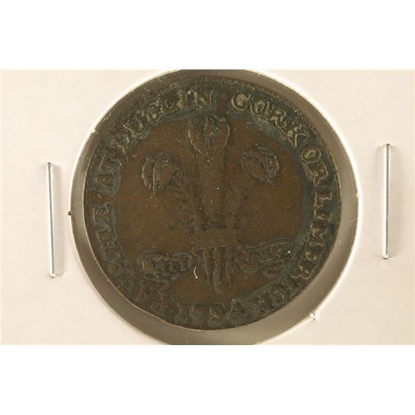 1794 CONDER TOKEN. THEY R MOSTLY 18TH CENTURY