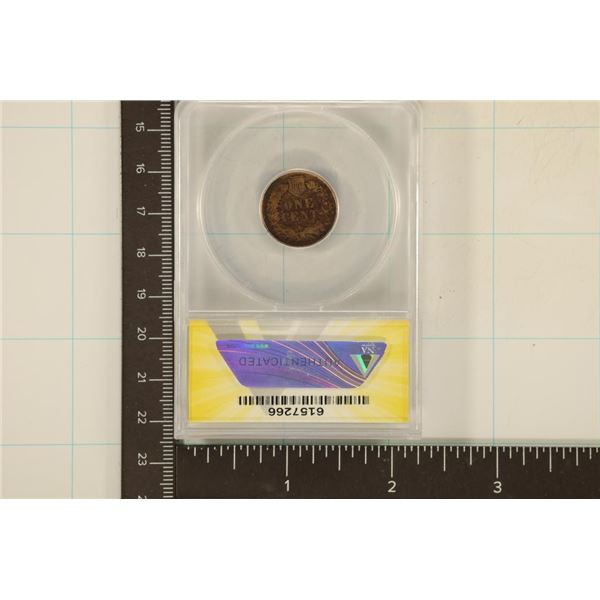 1878 INDIAN HEAD CENT ANACS G4 DETAILS HEAVILY