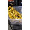 Image 1 : GARDEN HOSE AND BOOSTER CABLES