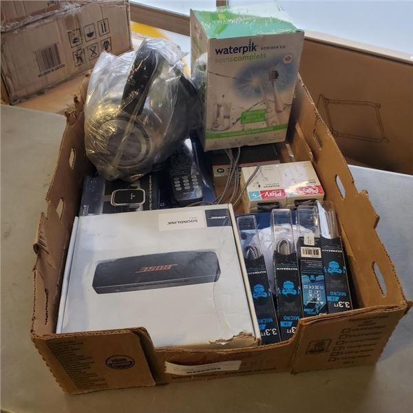 BOX OF ASSORTED ELECTRONICS
