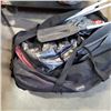 Image 3 : 2 PERSON INFLATABLE KAYAK, WITH 2 INFLATABLE SEATS, ELECTRIC PUMP, 2 SETS OF OARS AND BAG