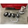 Image 2 : CASTERS, HOOKS, CHAIN AND MORE