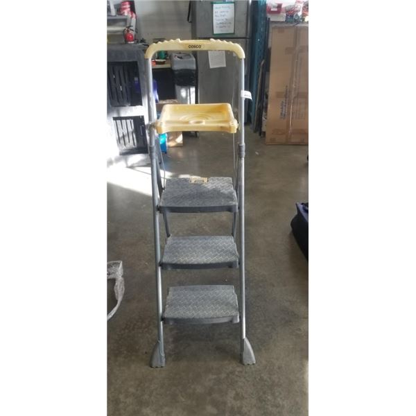 THREE STEP FOLDING COSCO LADDER