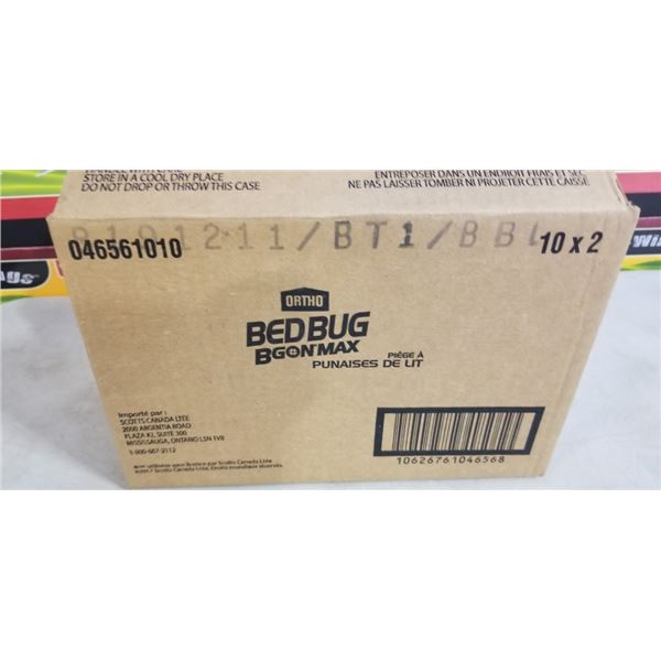 CASE OF 10 ORTHO BED BUG B GON MAX TRAPS, 2 PACK