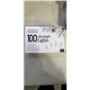 Image 2 : 12 SETS OF 100 ULTRA BRIGHT LIGHTS, INDOOR/ OUTDOOR, 18.5 FT LENGTH EACH