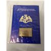 Image 2 : 2 LIMITED EDITION 23 KARAT GOLD AVIATION STAMPS FROM DOMINICA, FIRST SOLO FLIGHT AROUND THE WORLD 19