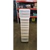 Image 1 : ROLLING PLASTIC ORGANIZER